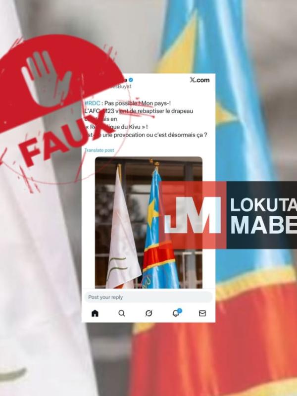 Polémique autour du drapeau de la RDC 