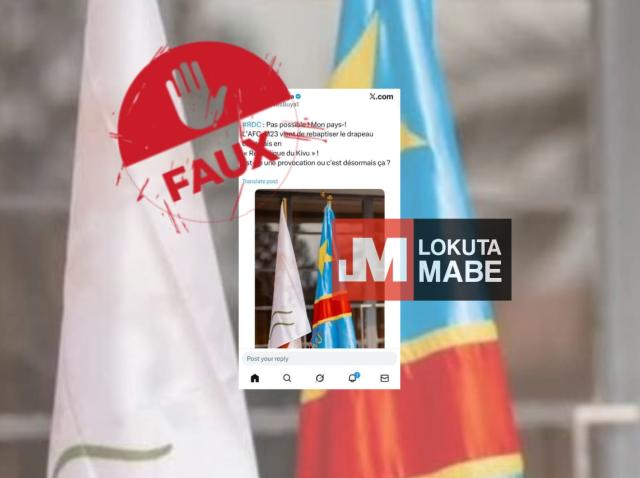 Polémique autour du drapeau de la RDC 