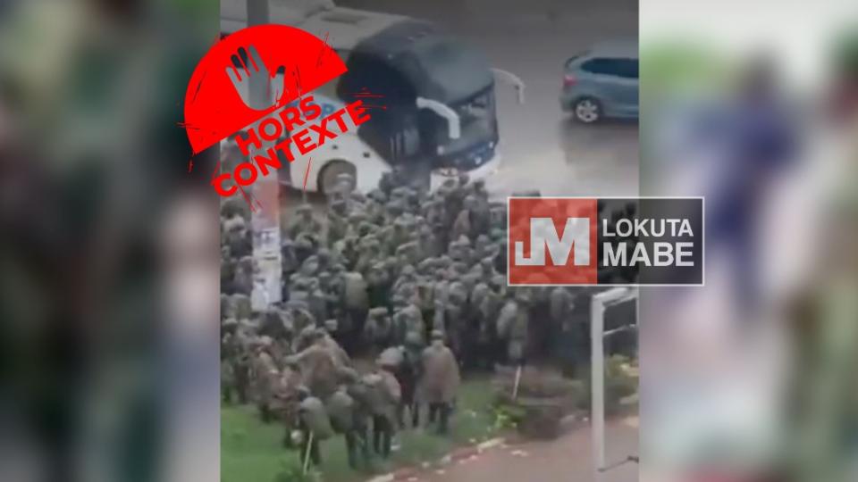 Déploiement militaire à Lubumbashi