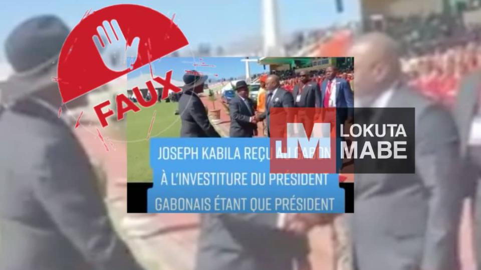 Une photo de Joseph Kabila en Namibie est détournée de son contexte