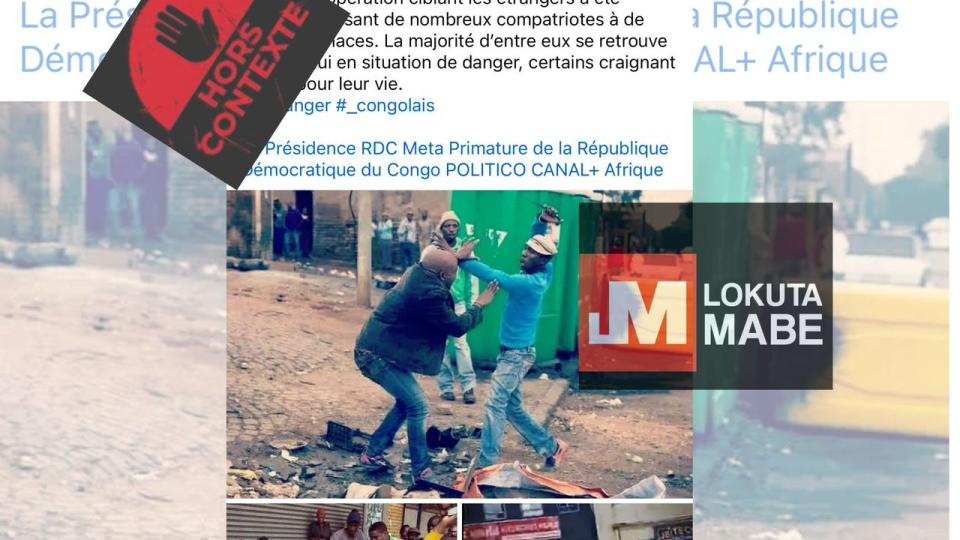 Des images d'agression en Afrique du Sud